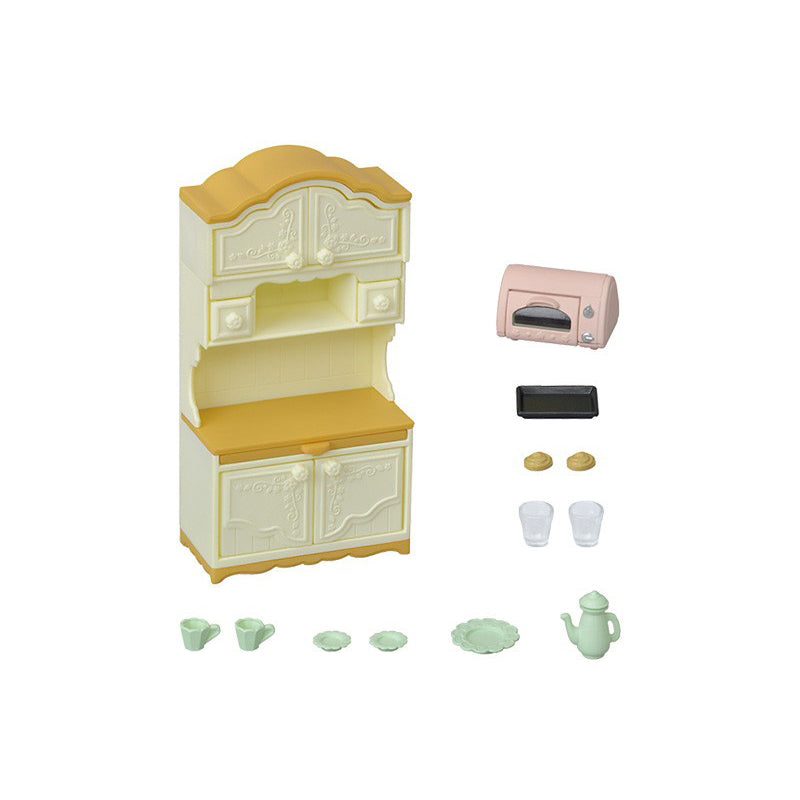 Cupboard & Toaster Set - Sylvanian Families (Version Japonesa)