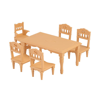 Family Table & Chairs Set - Sylvanian Families (Version Japonesa)