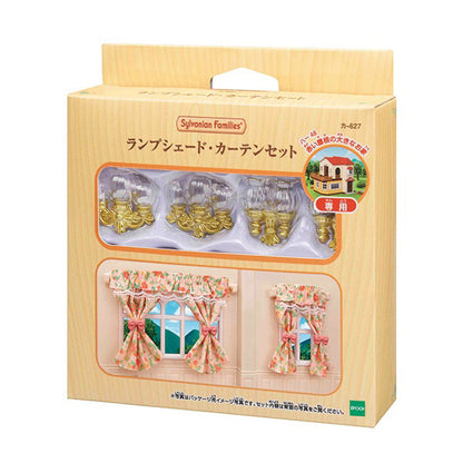 Lamp Shade & Curtain Set - Sylvanian Families (Version Japonesa)