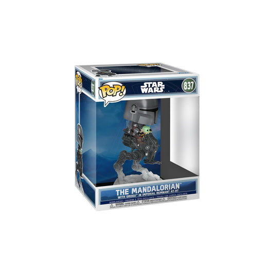 Star Wars: The Mandalorian With Grogu In Imperial Remnant AT-RT 837 - Funko Pop
