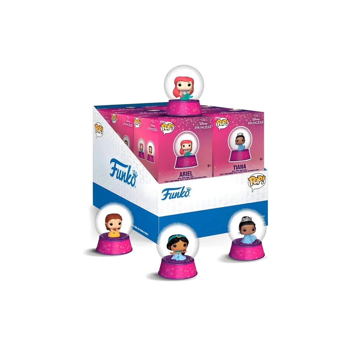 Disney Princess (Aleatorio) - Funko Mini Snow Globes