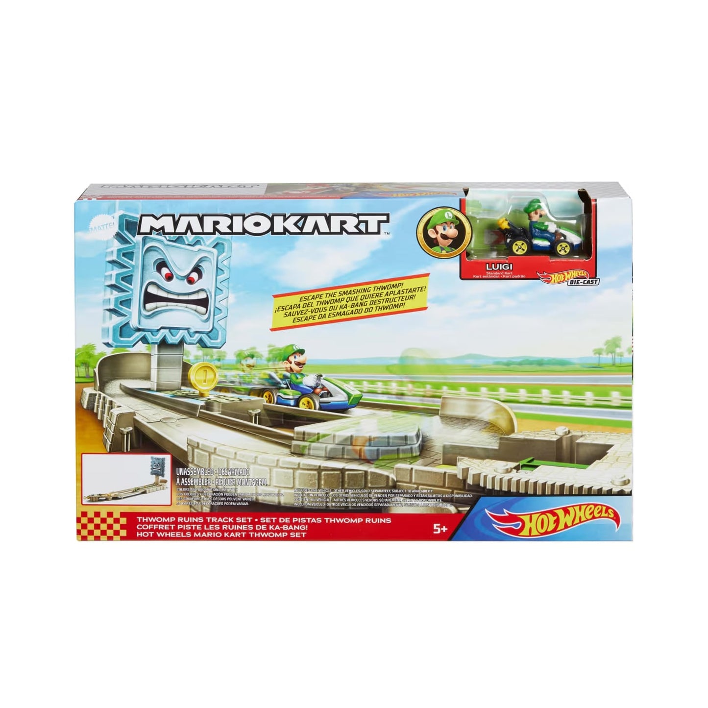 Thwomp Ruins Track Set - Hot Wheels