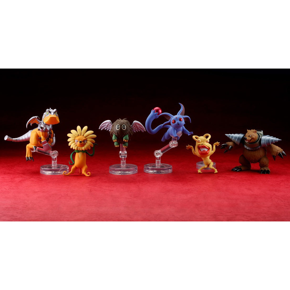 Yu-Gi-Oh Series 3D Monster Collection Vol.1 (6pcs)