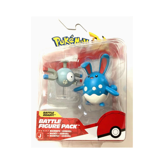 Magnemite & Azumarill Battle Figure Pack