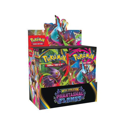 [PREVENTA] Booster Box - Mega Evolution Phantasmal Flames(36 Boosters) [INGLES]