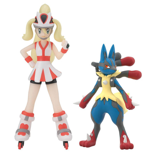Pokemon Scale World Kalos Region - Korrina & Mega Lucario