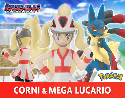 Pokemon Scale World Kalos Region - Korrina & Mega Lucario