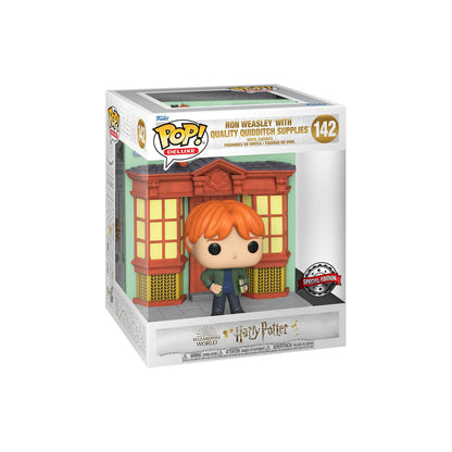 Ron Weasley With Quality Quidditch Supplies 142 - Funko Pop Deluxe