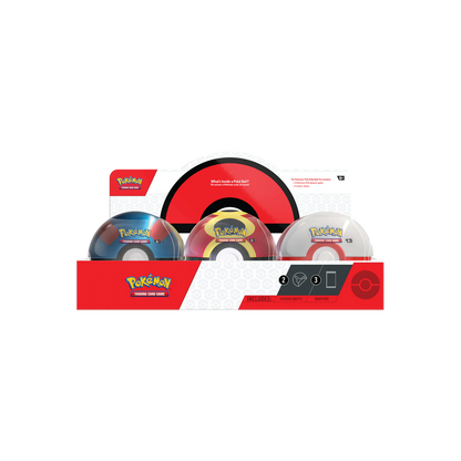 [PREVENTA] Tin Pokeball 2025 Display 6pz [INGLES]