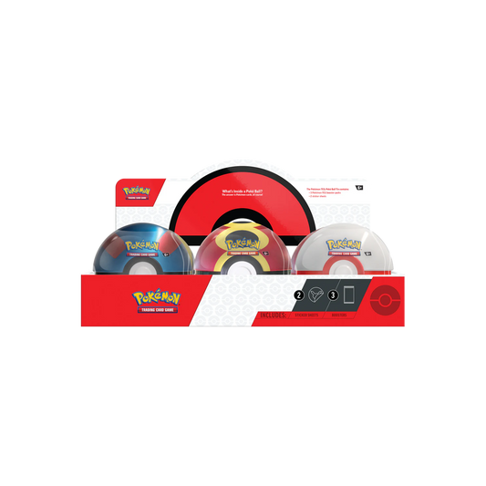 [PREVENTA] Tin Pokeball 2025 Display 6pz [INGLES]