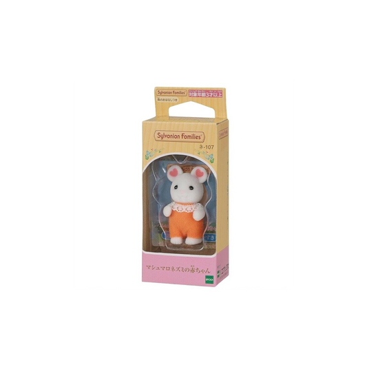 Marshmallow Mouse Baby - Sylvanian Families (Version Japonesa)