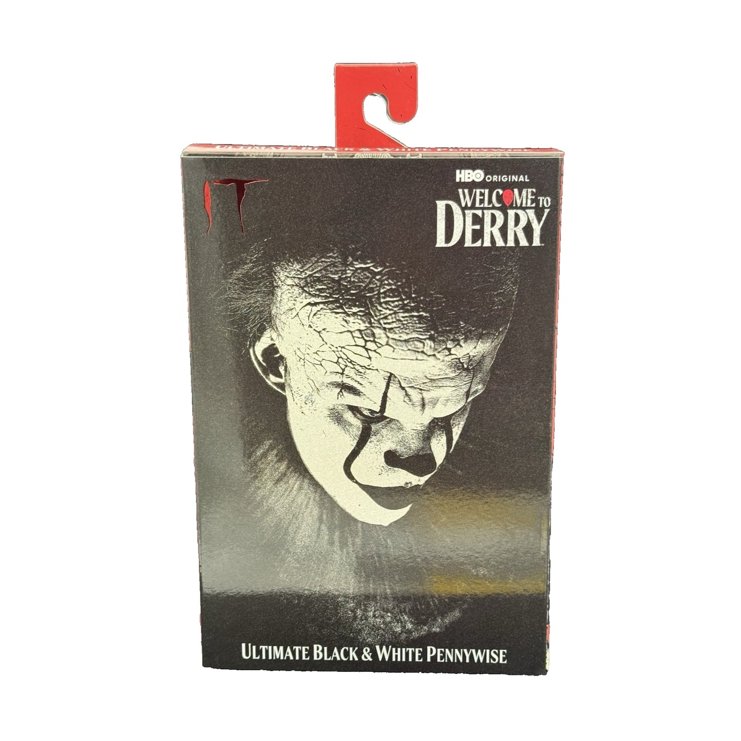 Neca Welcome to Derry Ultimate Black & White Pennywise 7 Pulgadas