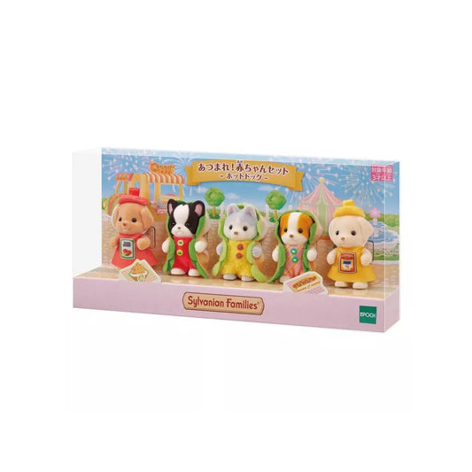 Babies Hotdog Set - Sylvanian Families (Version Japonesa)