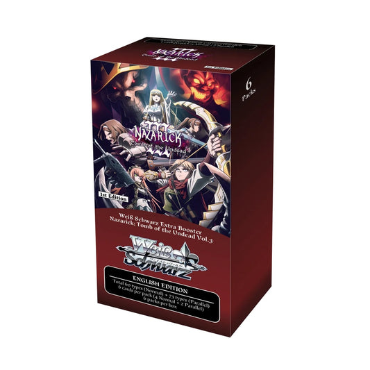 Nazarick Tomb of the Undead Vol 3 - Premium Booster Pack (6 Boosters) - Bushiroad - Weiss Schwarz