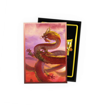 Wood Dragon 2024 - Matte Dual Art Sleeves - Micas Dragon Shield Japanese (60pz)