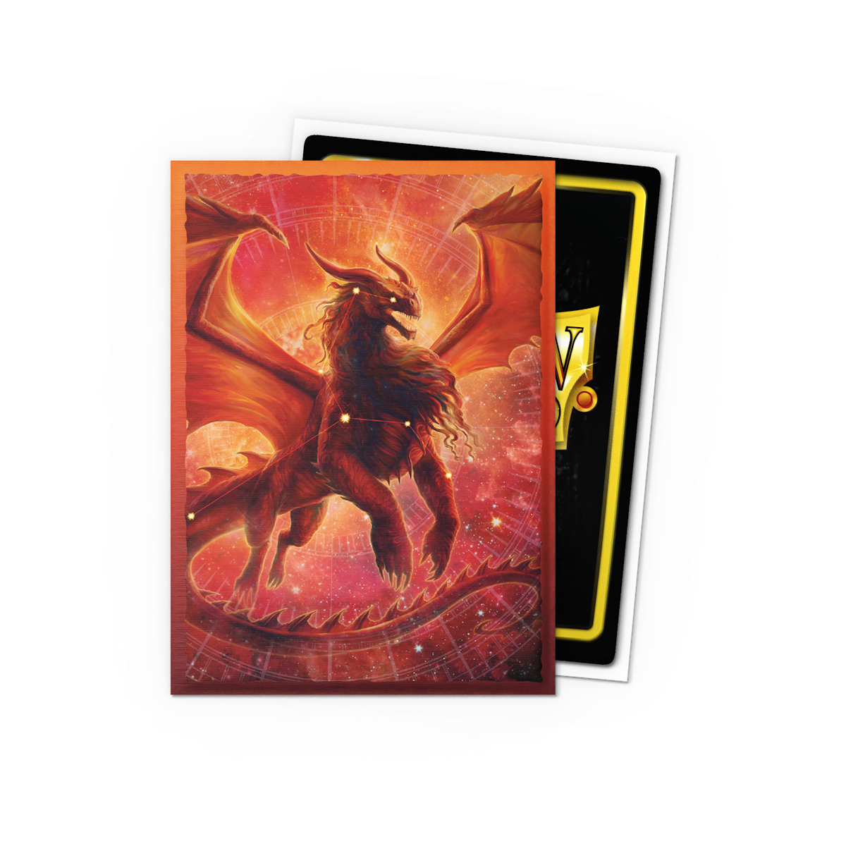 Constellations of Arcania - Brushed Art Sleeves - Micas Dragon Shield Standard (100pz)