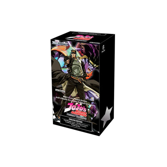 JoJos Bizarre Adventure: Stardust Crusaders - Premium Booster Pack (6 Boosters) - Bushiroad - Weiss Schwarz