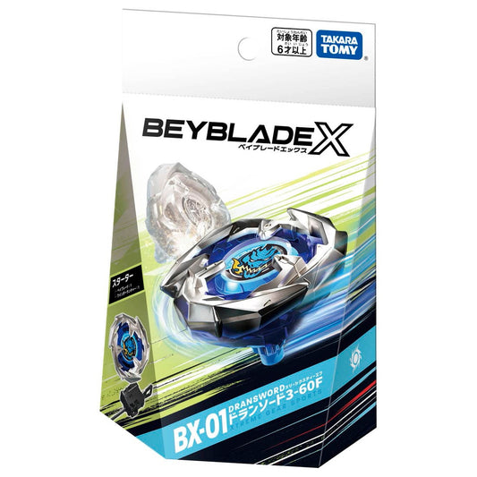 BX-01 Starter Dran Sword 3-60F - Beyblade X (Version Japonesa)