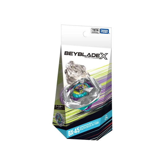 BX-45 Booster Samurai Calibur 6-70M - Beyblade X (Version Japonesa)
