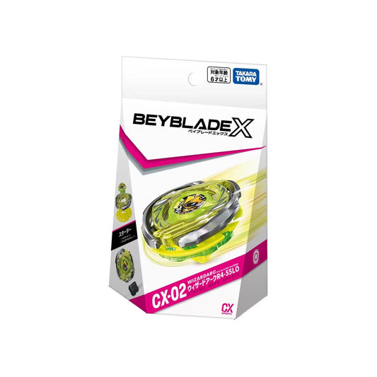 CX-02 Starter Wizard Arc R4-55LO - Beyblade X (Version Japonesa)