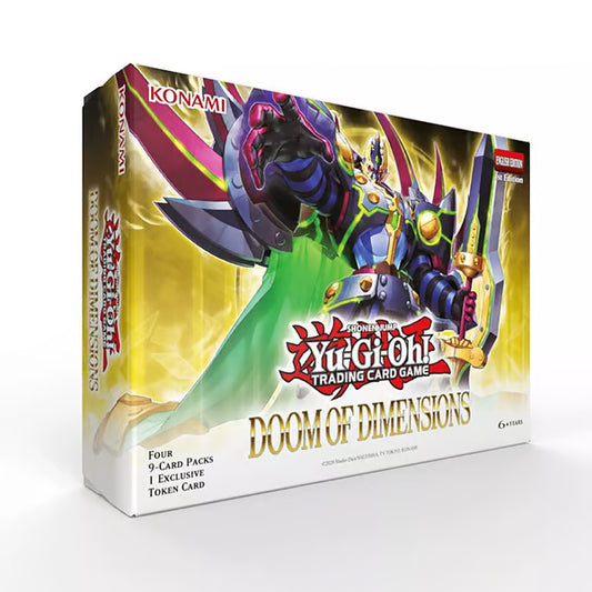 Doom of Dimensions Token Box (4 Boosters + 1 Token)